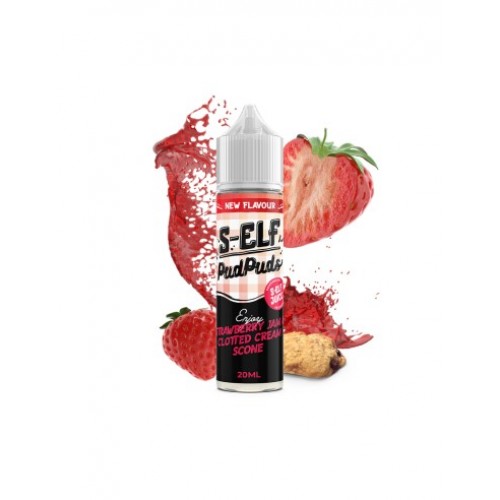 S-Elf Juice Pud Puds Strawberry Jam & Clotted Cream Scone Flavour Shot 20ml/60ml